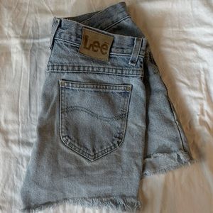 Vintage Light-Wash “Lee” Jeans